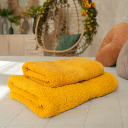 Z. Textile Mustársárga törölköző 550GSM