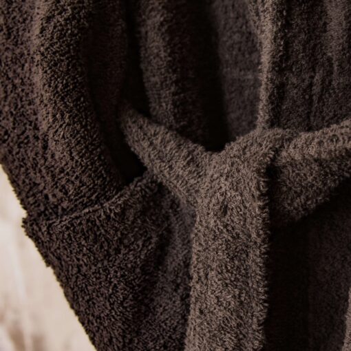 Z. Textile Sötétszürke frottír köntös