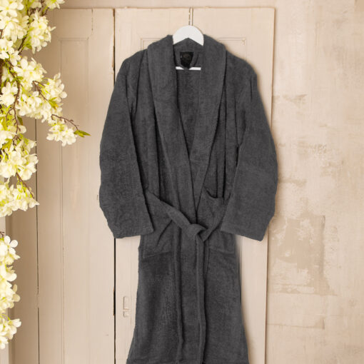 Z. Textile Szürke frottír köntös