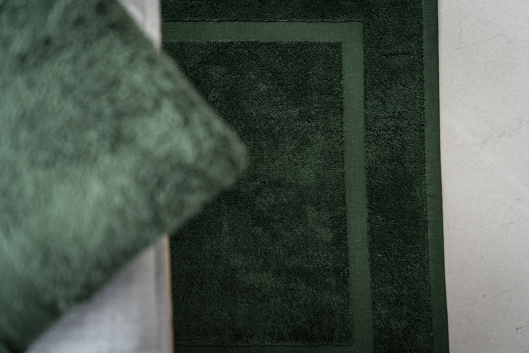 Z. Textile Olajzöld frottír kádkilépő - Image 3