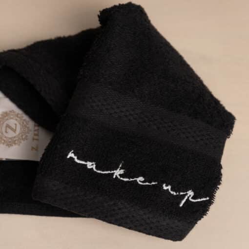 Z. Textile Fekete Make Up törölköző