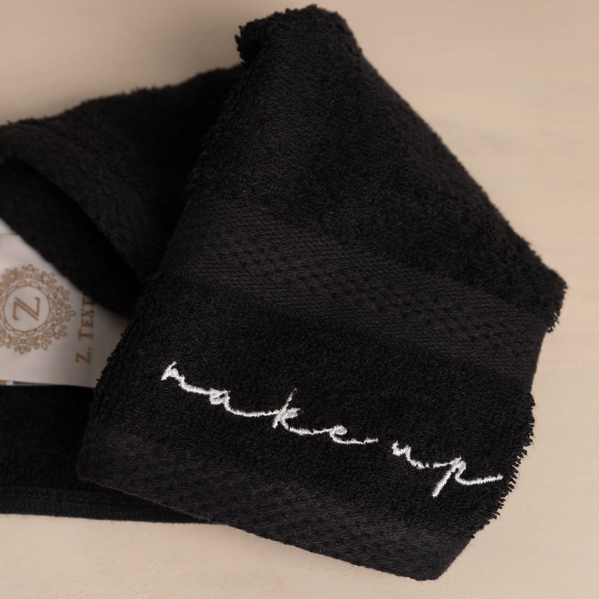 Z. Textile Fekete Make Up törölköző