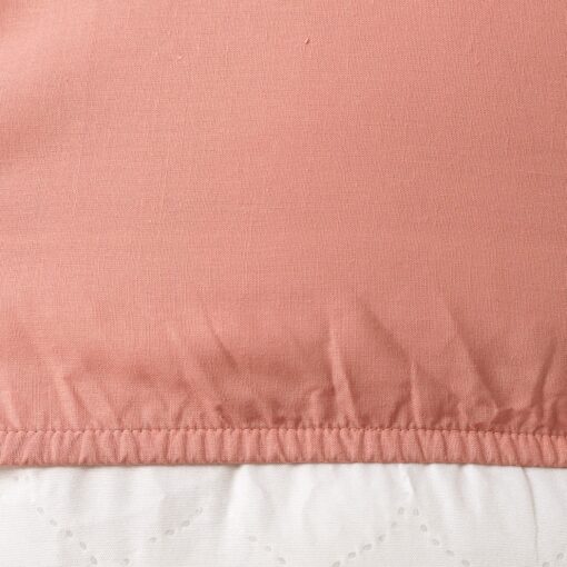 Mix&Match Gumis lepedő - Terracotta