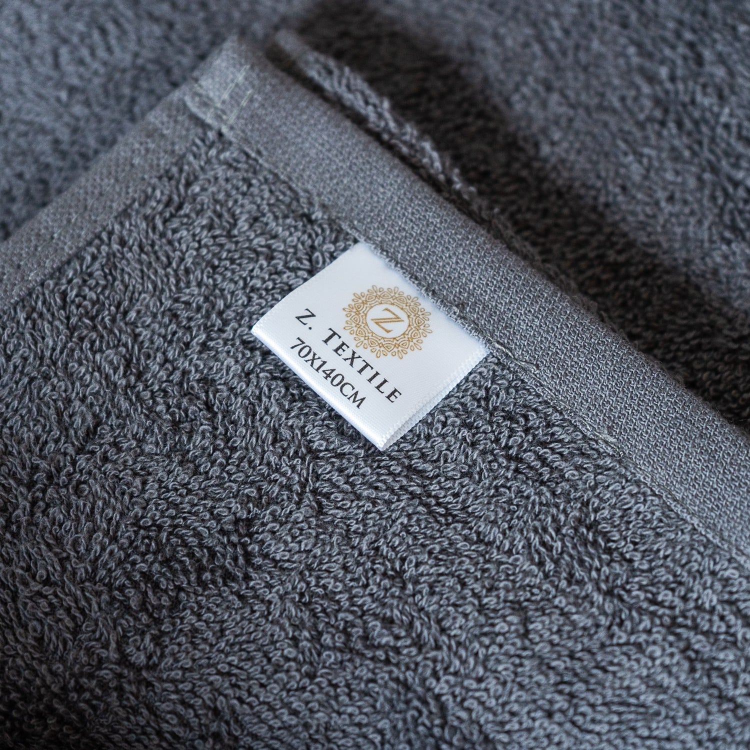 Z. Textile Szürke törölköző 400GSM - Image 2