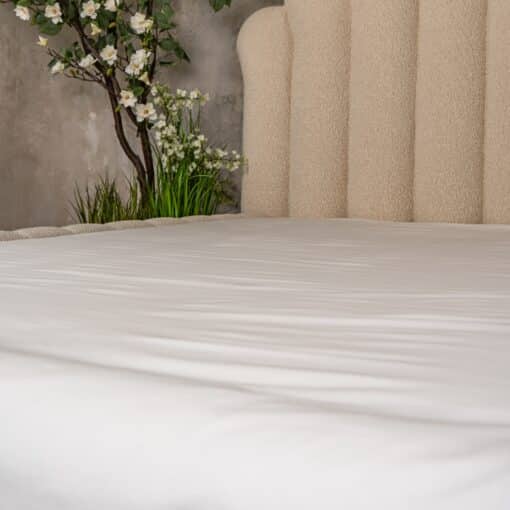 Szállodai pamutszatén lepedő 150g/m2